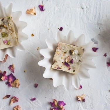 Pistachio Rose White Chocolate Fudge Recipe | SideChef