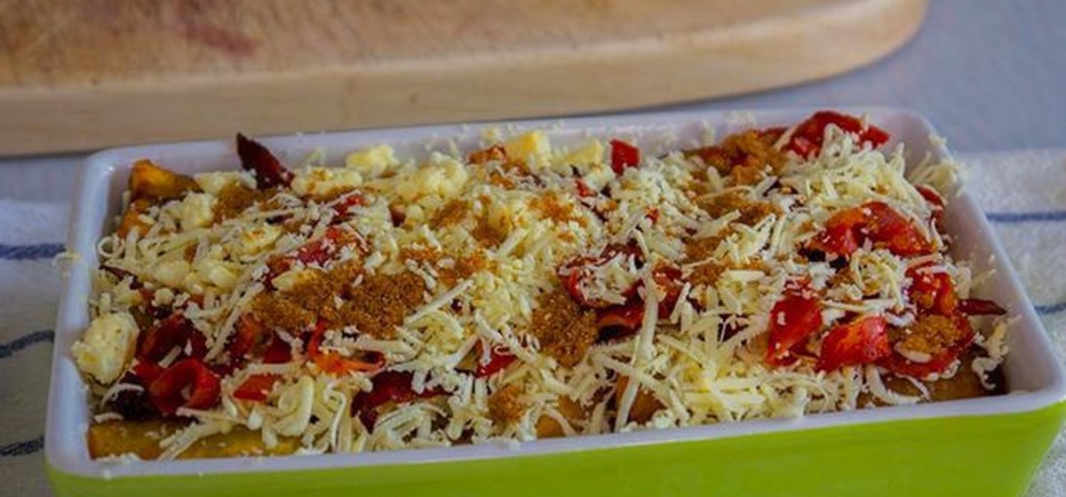 Venezuelan Sweet Fried Plantain Bake With Spanish Chorizo Recipe | SideChef