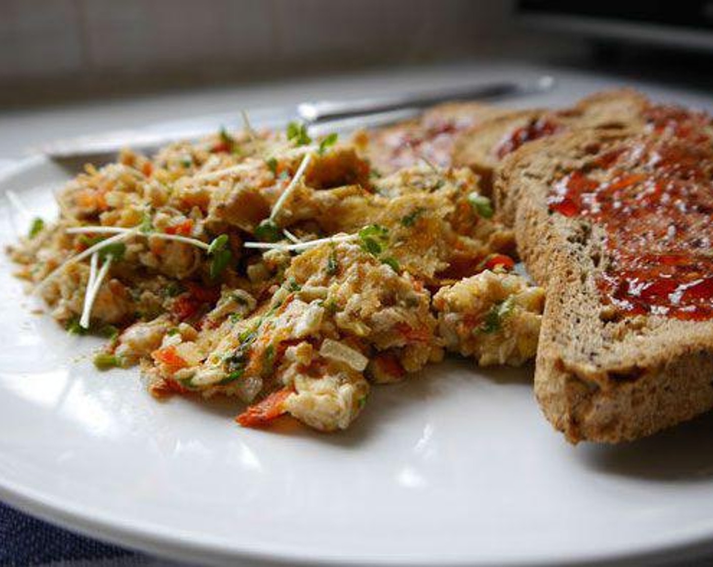 “Perico” Venezuelan Scrambled Eggs