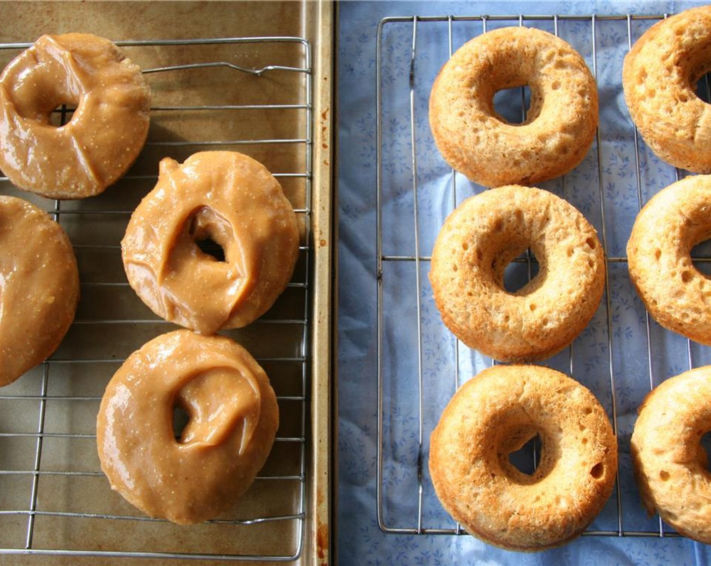 step 7 Dip smooth bottom of doughnuts into frosting and enjoy!