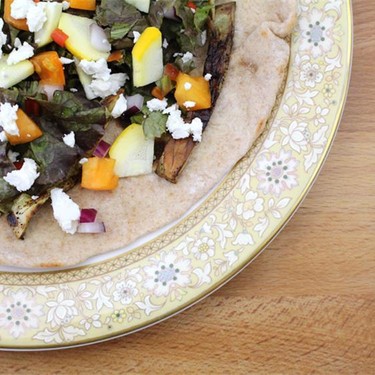 Eggplant and Summer Squash Tacos Recipe | SideChef