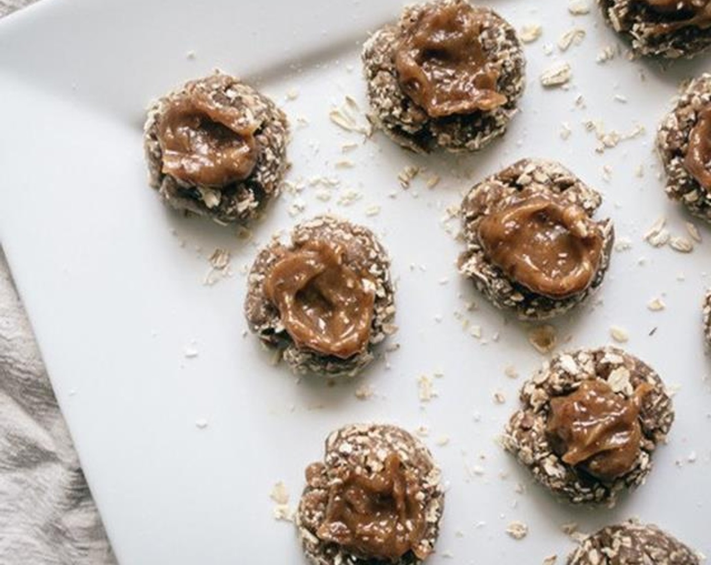 Raw Caramel Maple Thumbprints