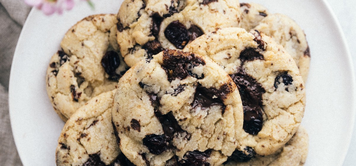 Cherry Chocolate Chip Cookies Recipe | SideChef