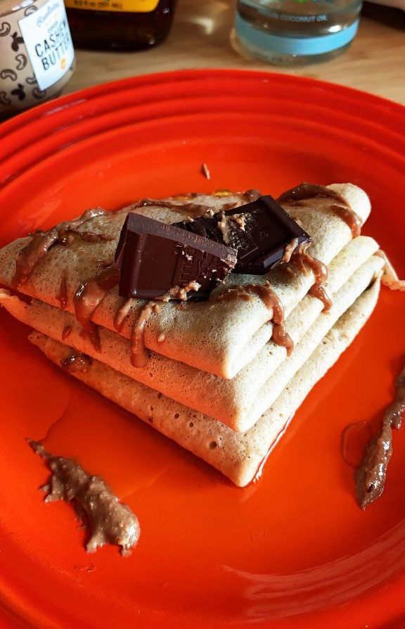 Healthy Chocolate Hazelnut Crepes Recipe SideChef