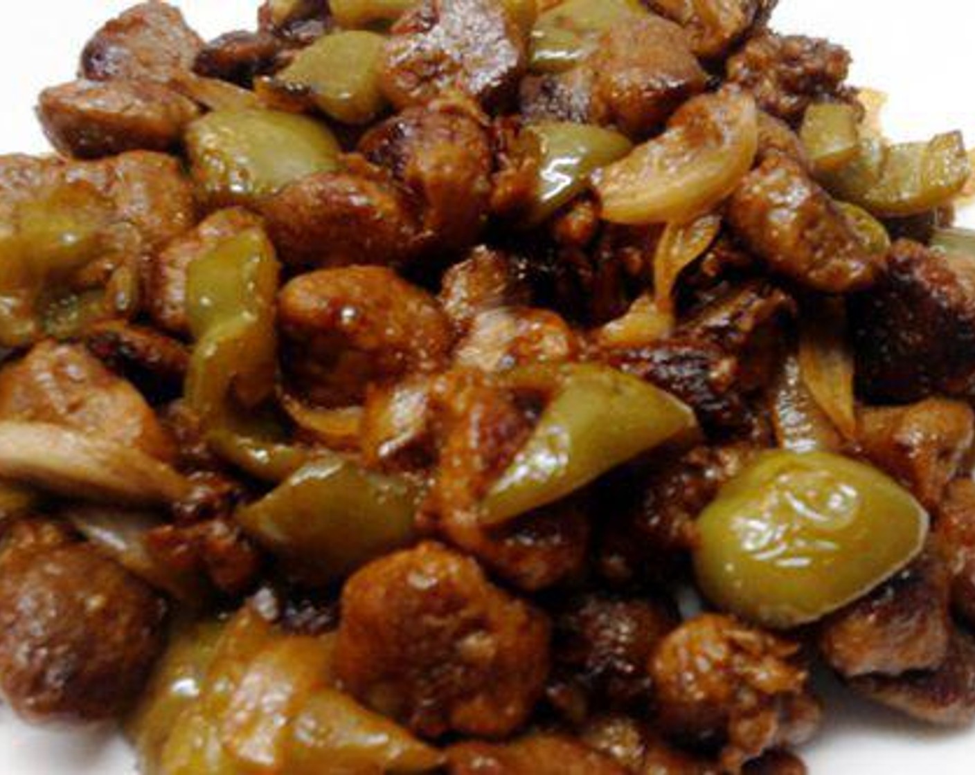 Chilli Soya Chunks