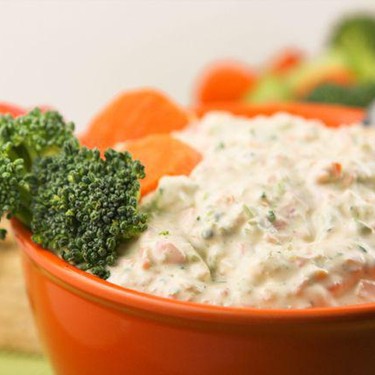 Creamy Vegetable Dip Recipe | SideChef