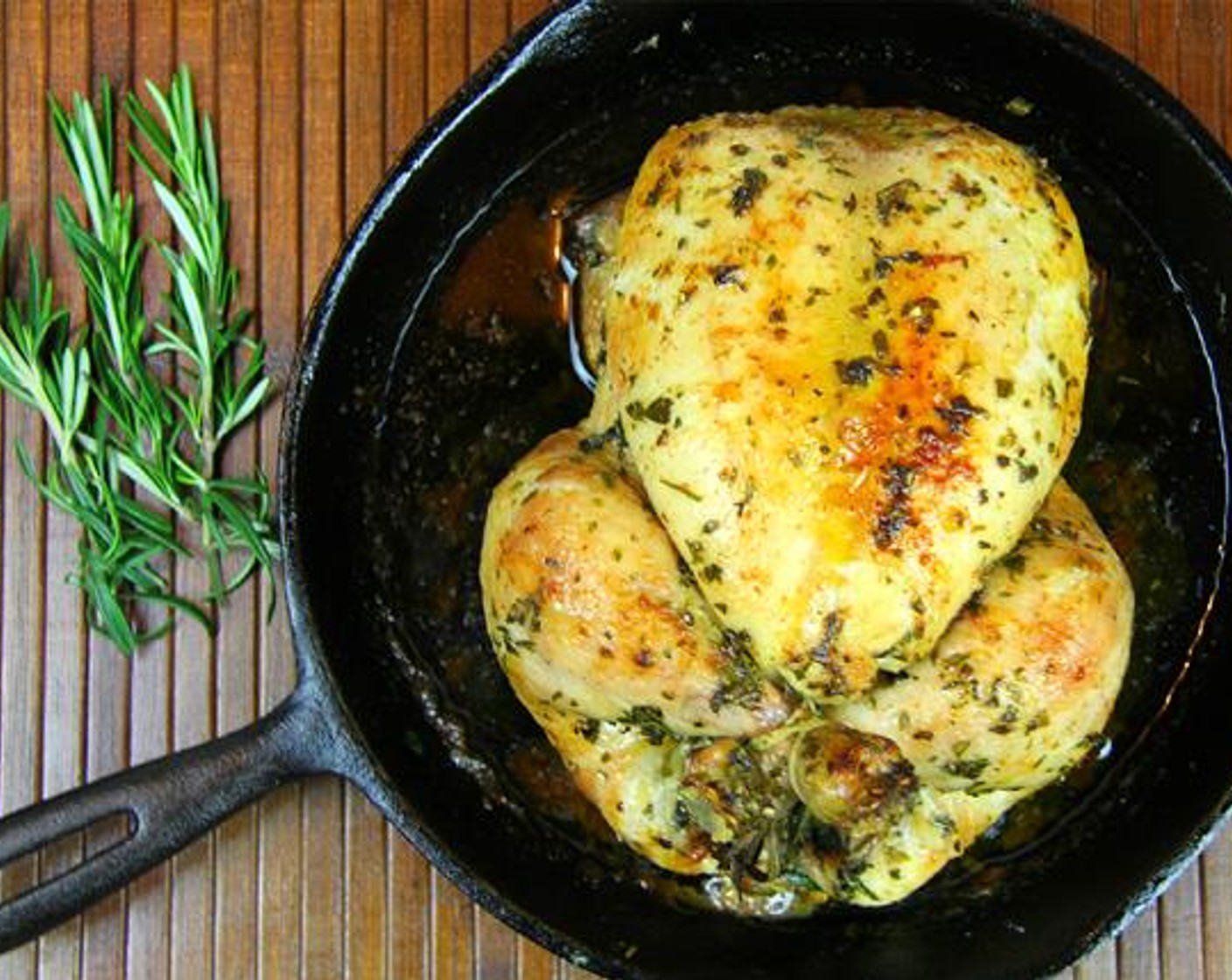 Simple Herb Roasted Chicken