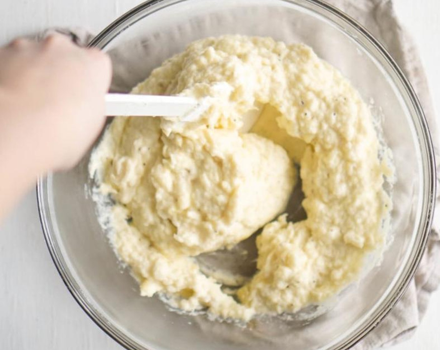 step 3 Drain the parsnips and potatoes, then mash with either a potato masher, a hand held mixer, ricer, or however you prefer to make mashed potatoes.