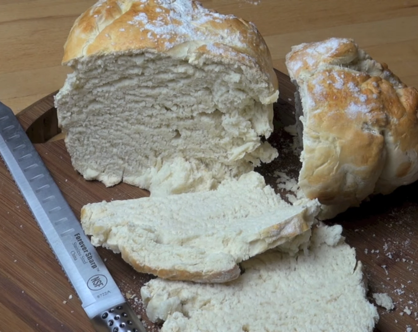 Country Style Loaf of White Bread