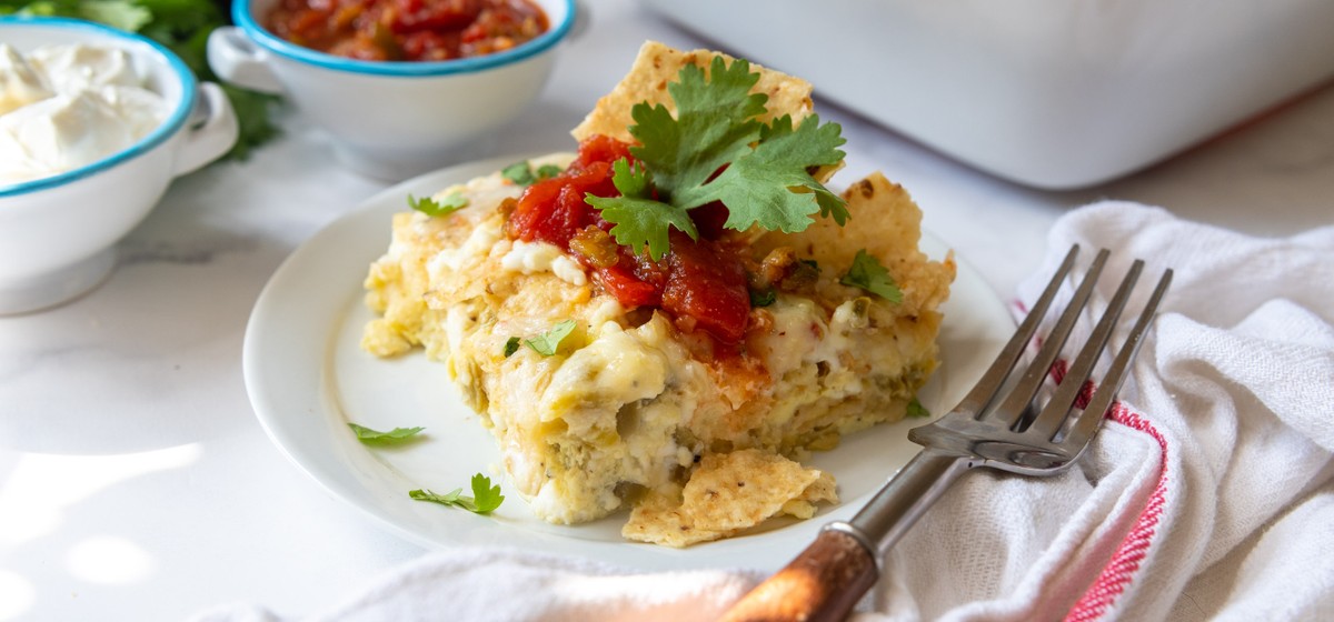 Dump & Bake Mexican Migas Casserole Recipe SideChef