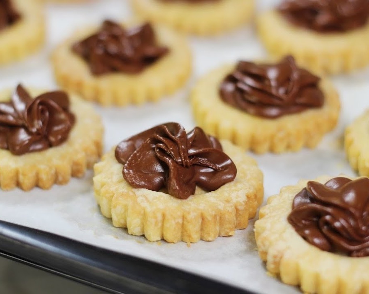 Nutella Tart Cookies