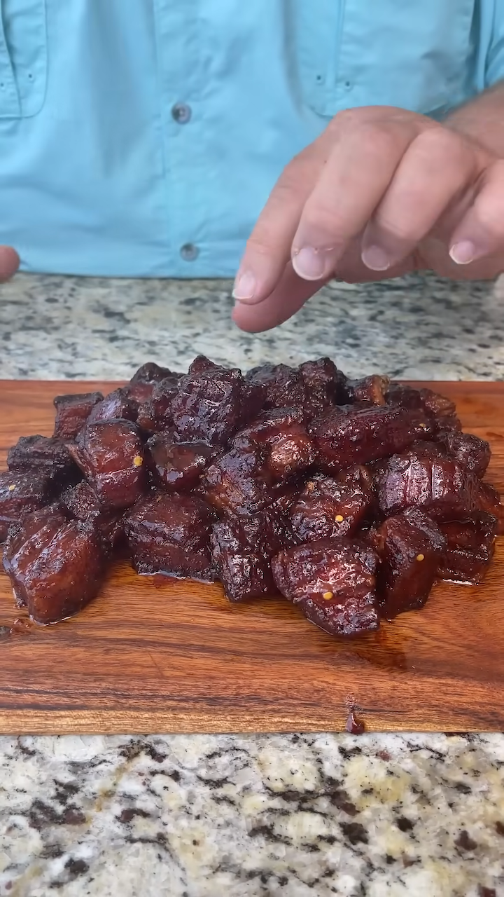 Firecracker Pork Belly Burnt Ends Recipe SideChef