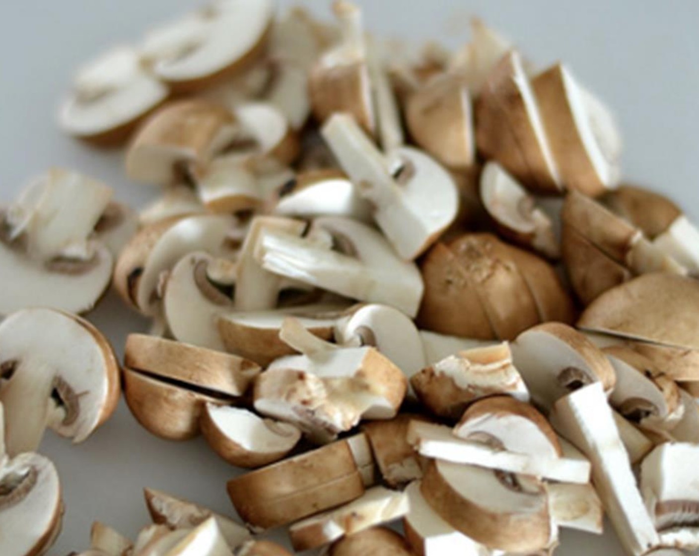 step 1 Chop Mushrooms (2 cups).