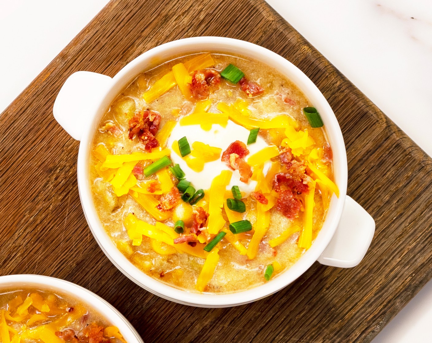 Loaded Potato Corn Chowder