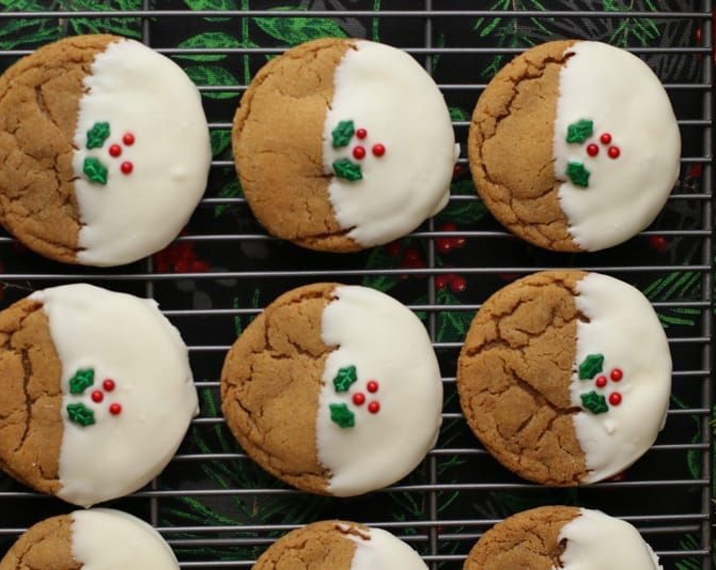 Big Soft Ginger Christmas Cookies