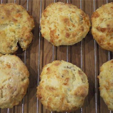 Cheddar Bacon Biscuits Recipe | SideChef