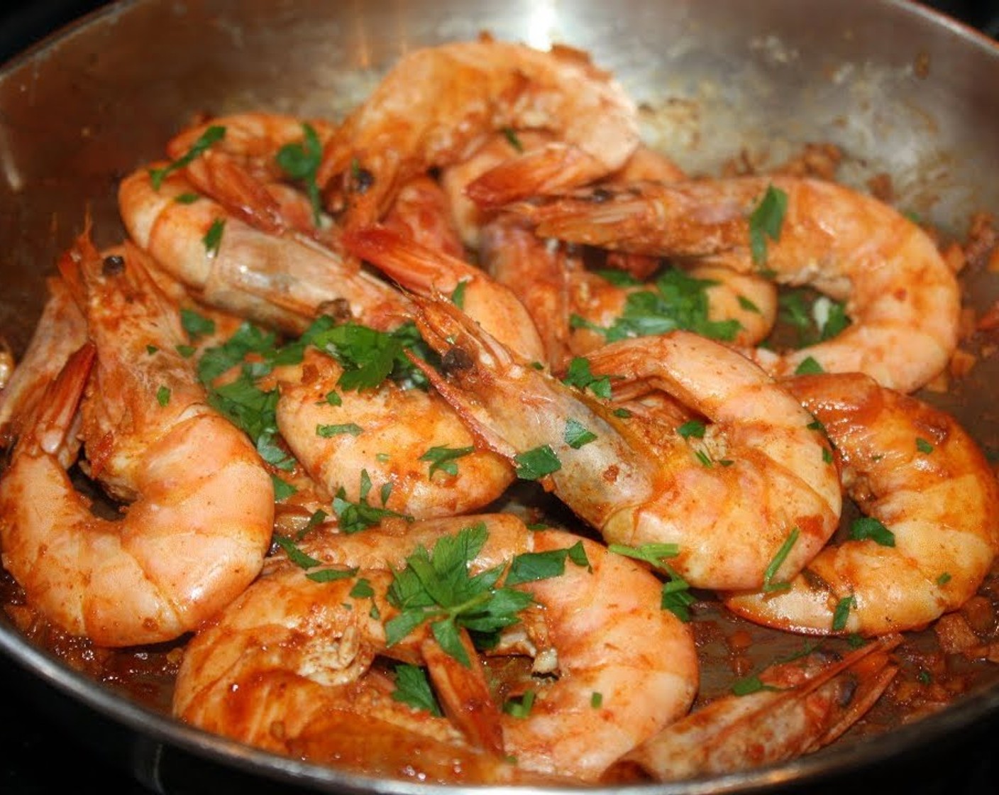 Blazing Jamaican Peppered Shrimp