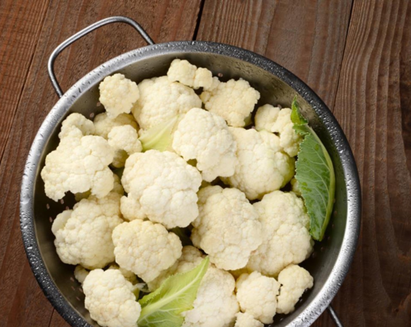 step 2 Chop Cauliflower (1 head) into florets.