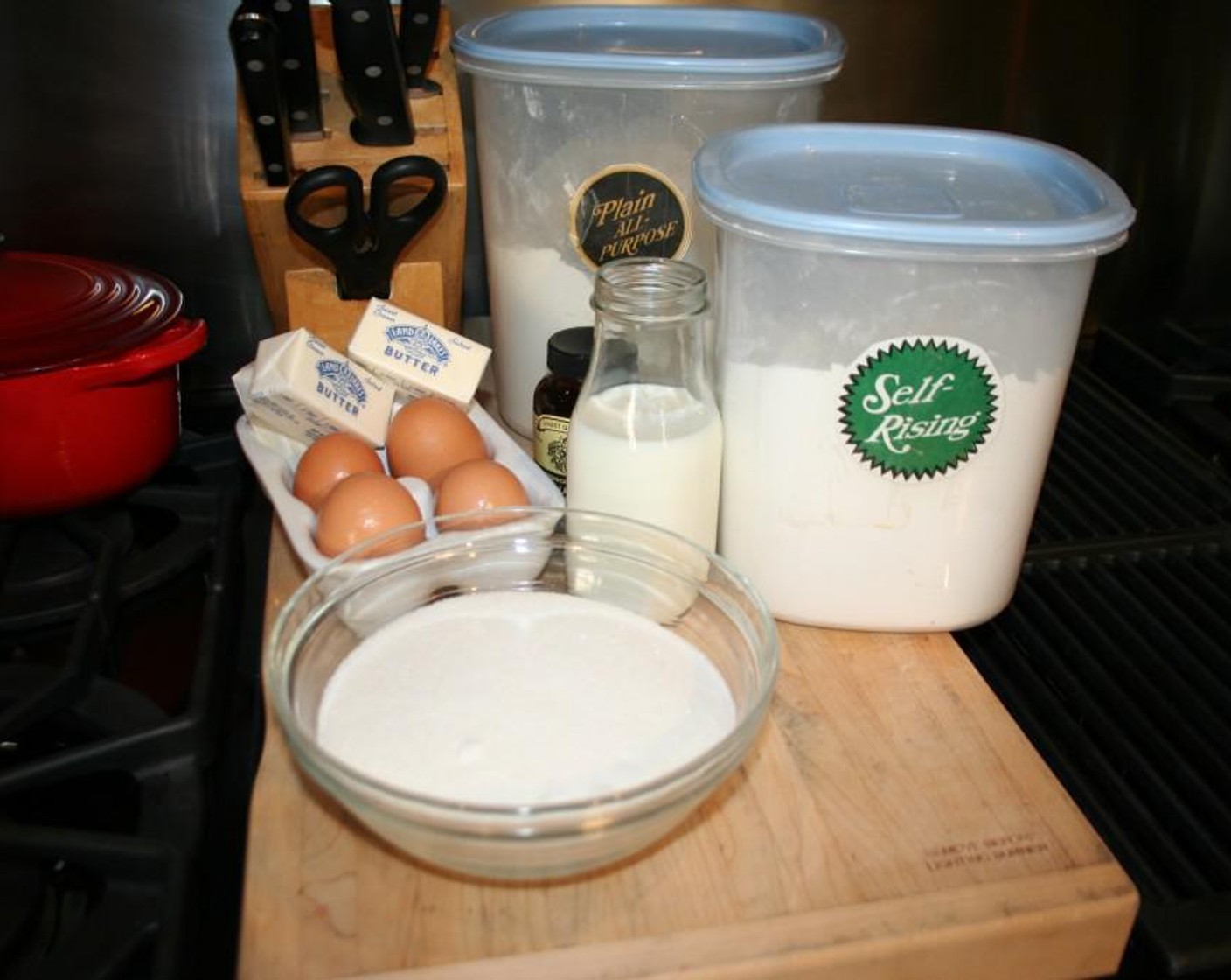 step 3 In a small bowl, combine Self-Rising Flour (1 1/2 cups) and Unbleached All Purpose Flour (1 1/4 cups), set aside.