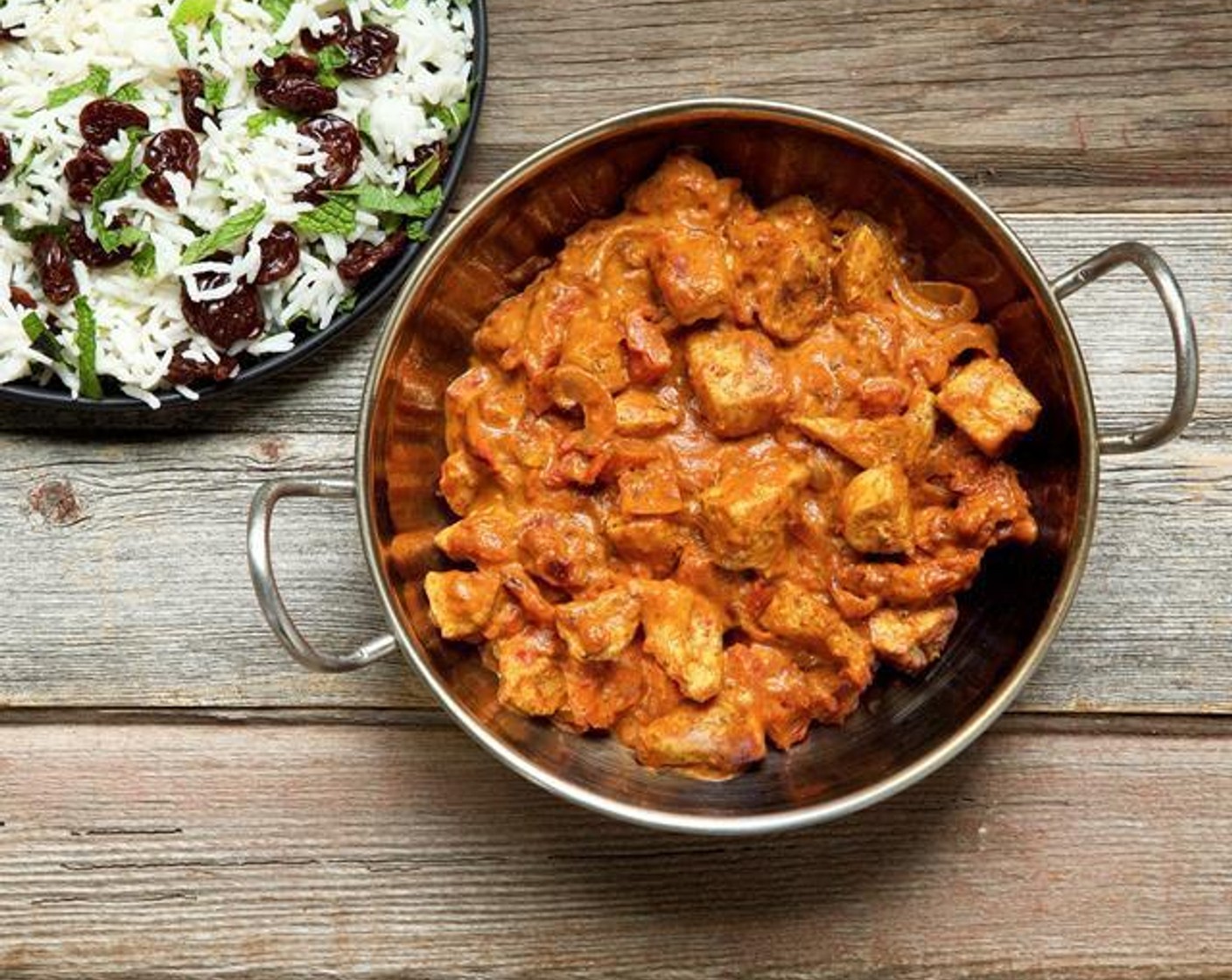 Curried Coconut Chicken with Dried Cherry
