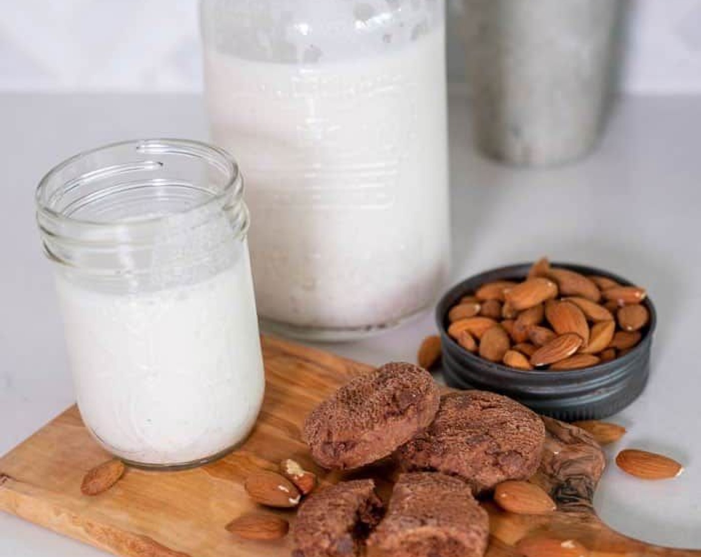 Homemade Almond Milk 4 Ways