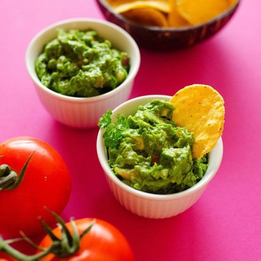 Hidden Spinach Healthy Guacamole Recipe | SideChef