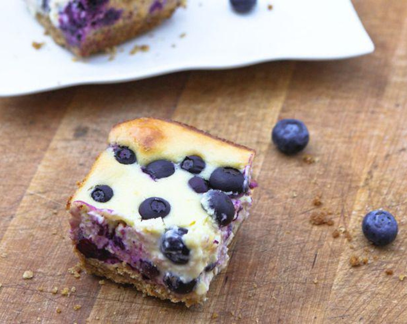 Lemon Blueberry Cheesecake Bars