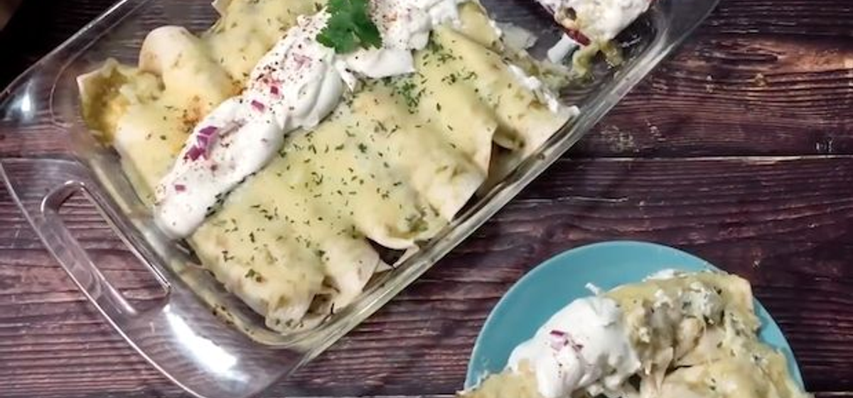 Pressure Cooker Enchiladas Verde Recipe SideChef