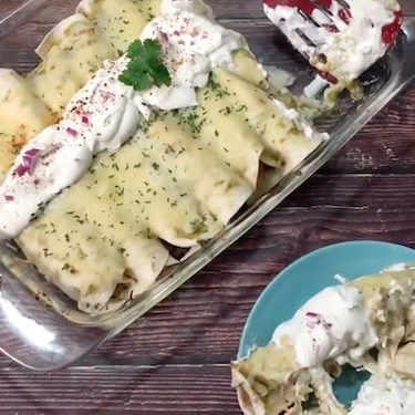 Pressure Cooker Enchiladas Verde Recipe | SideChef