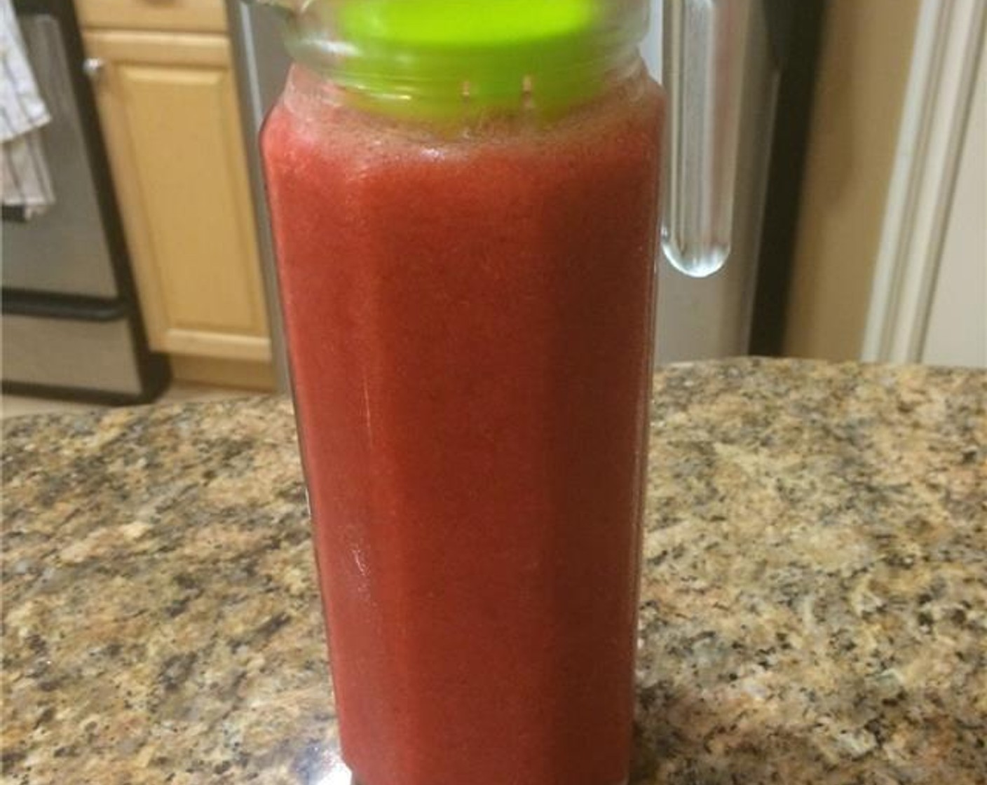 Vitamix: Strawberry Lime Smoothie (or Daiquiri)