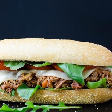 Italian Braised Pork Hoagie Recipe | SideChef