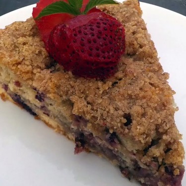 Mixed Berry Buckle Recipe | SideChef