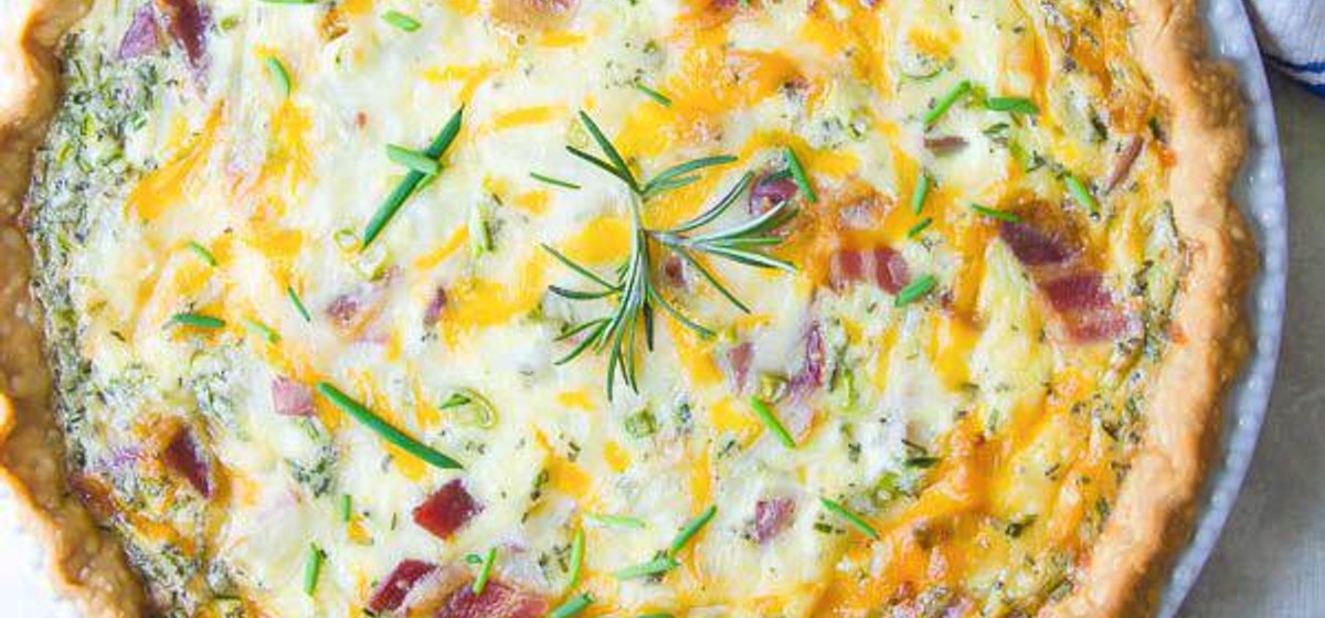 Loaded Baked Potato Quiche Recipe SideChef