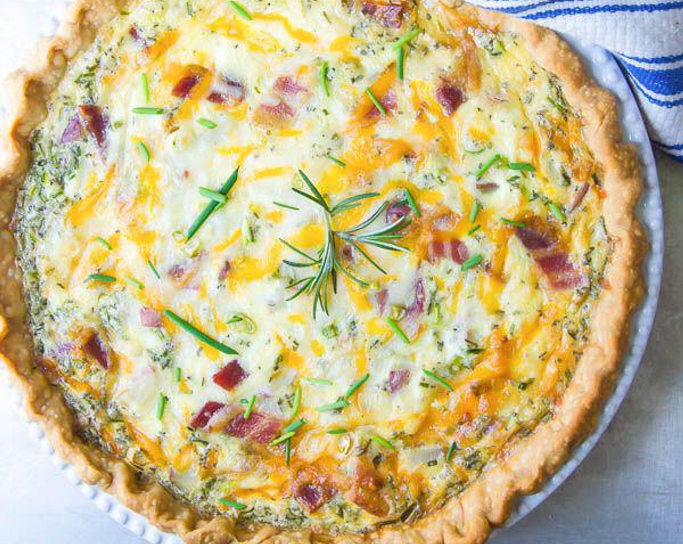 Loaded Baked Potato Quiche