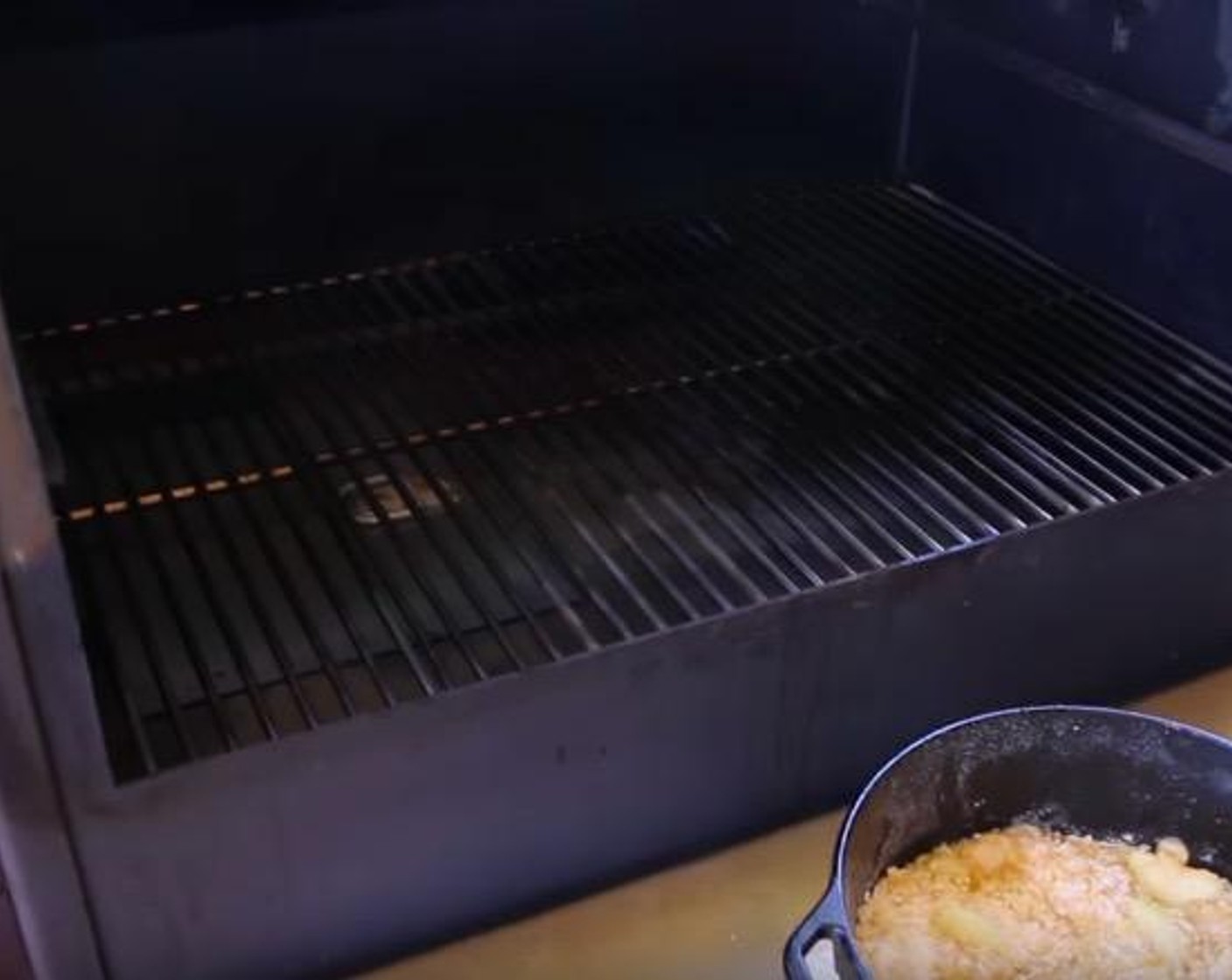 step 2 Prepare grill or smoker for indirect cooking at 350 degrees F (180 degrees C).