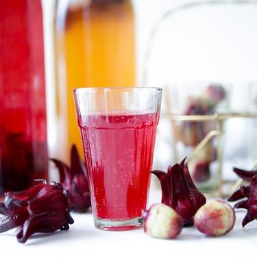 Fresh Hibiscus Kombucha Tea Recipe | SideChef