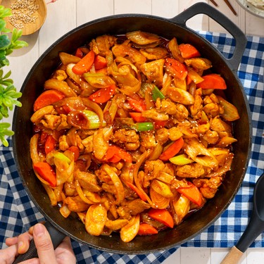 Gochujang Chicken Stir Fry with Veggies Recipe | SideChef