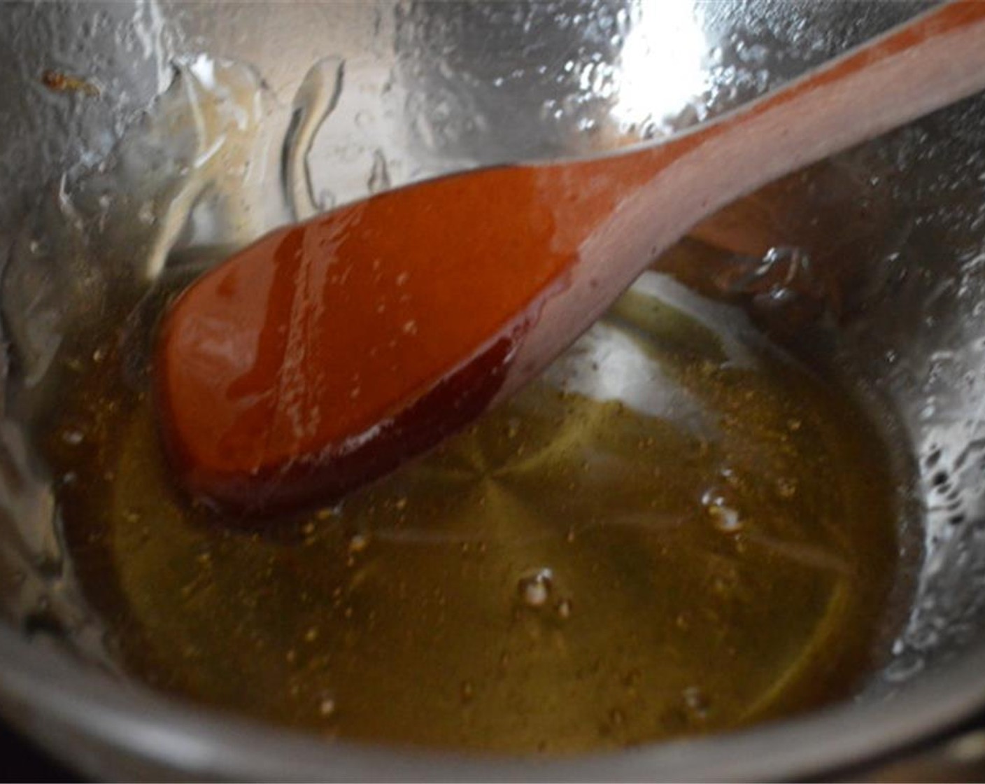 step 9 To make the syrup, combine the Granulated Sugar (1 cup), Water (1 cup) and slices of  Lemon (1) in a sauce pan and heat it up over medium high heat. Let it boil for 15 minutes, stirring occasionally.