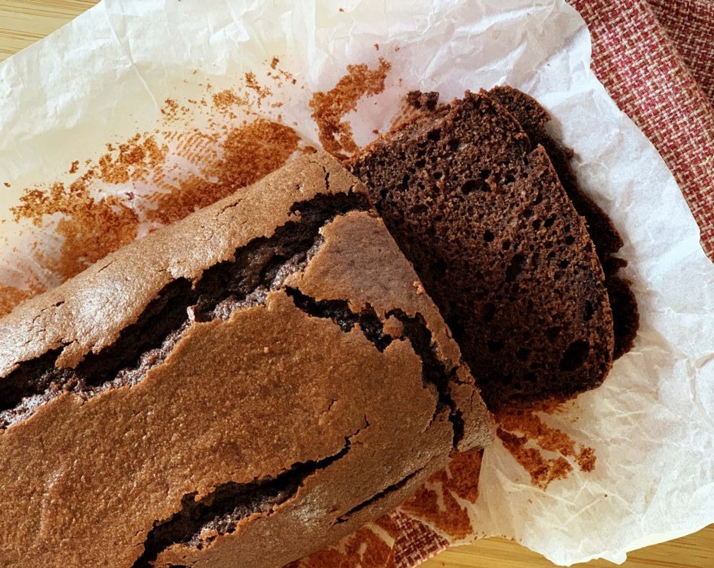 Chocolate Ricotta Plumcake