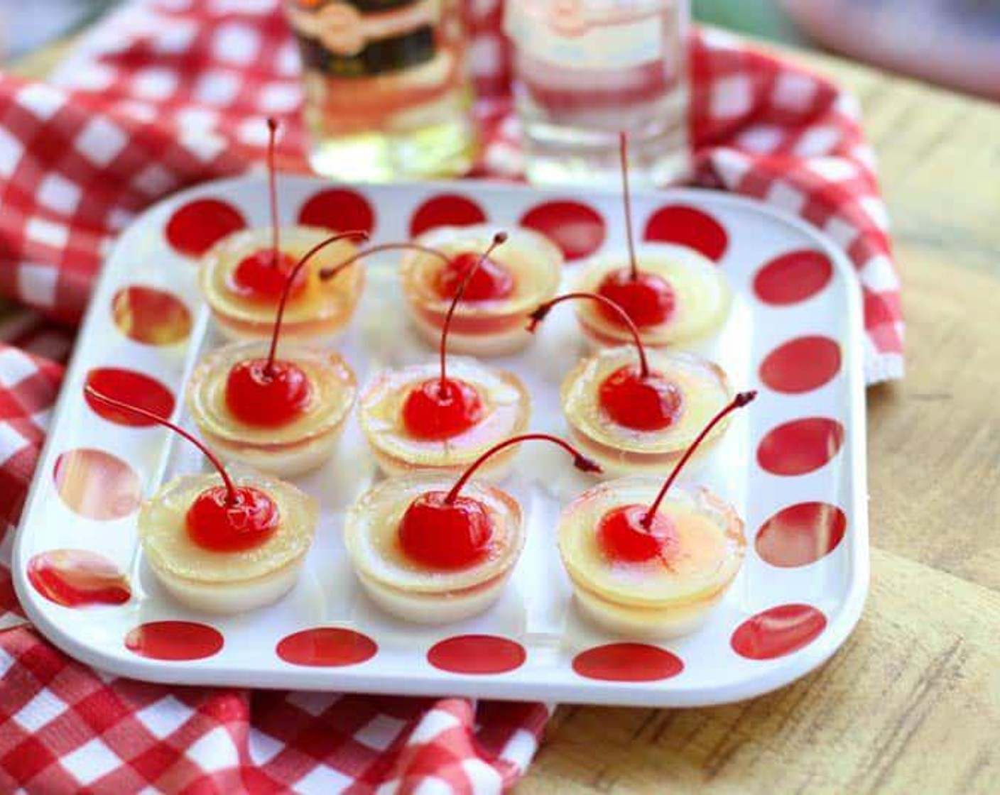 Pina Colada Rum Jello Shots