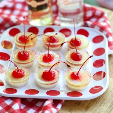 Pina Colada Rum Jello Shots Recipe | SideChef