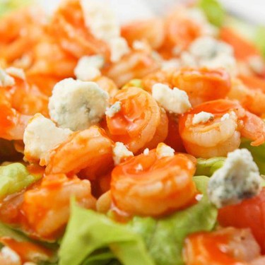 Buffalo Shrimp Salad Recipe | SideChef