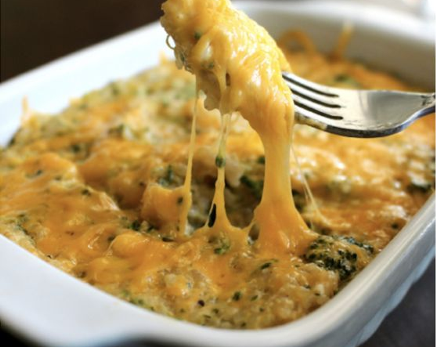 Quinoa and Broccoli Casserole