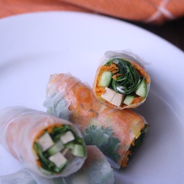 Smoked Tofu Summer Rolls Recipe | SideChef