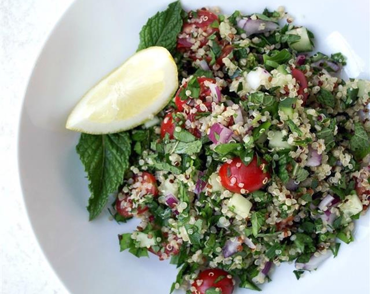 Quinoa and Hemp Tabbouleh