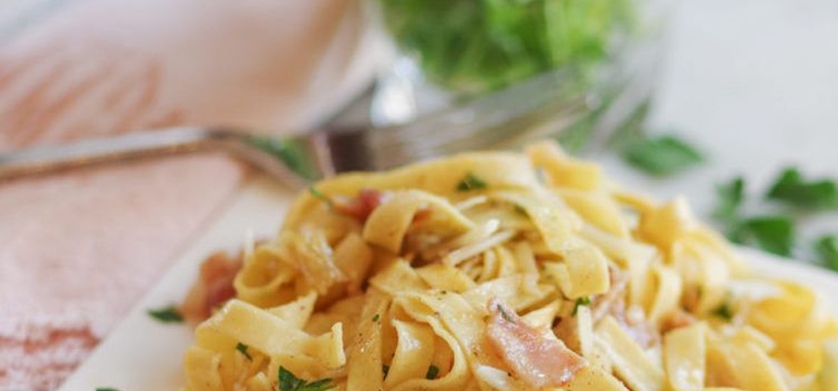 Fettuccini Carbonara Recipe | SideChef