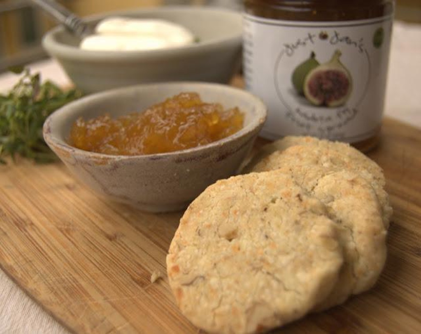 Blue Cheese Shortbread