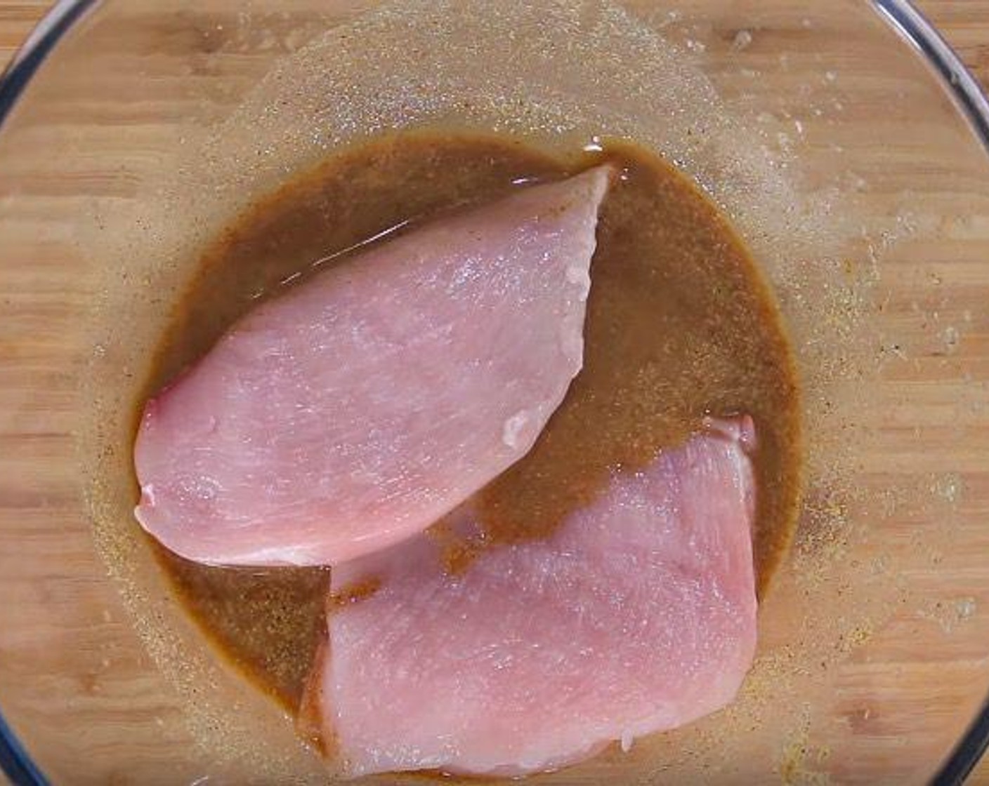 step 2 Add Boneless, Skinless Chicken Breasts (2) to the brine, coating well. Place in the refrigerator for 4 hours or overnight.