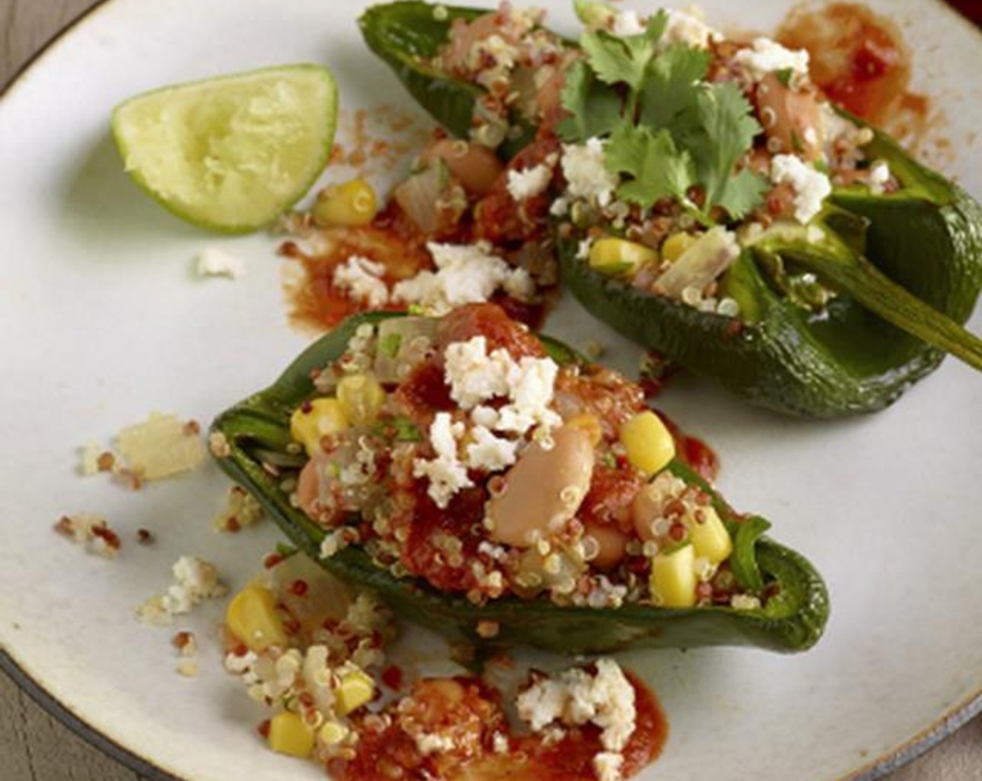 Quinoa Chile Rellenos