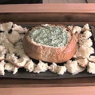 Spinach Dip Cob Loaf Recipe | SideChef